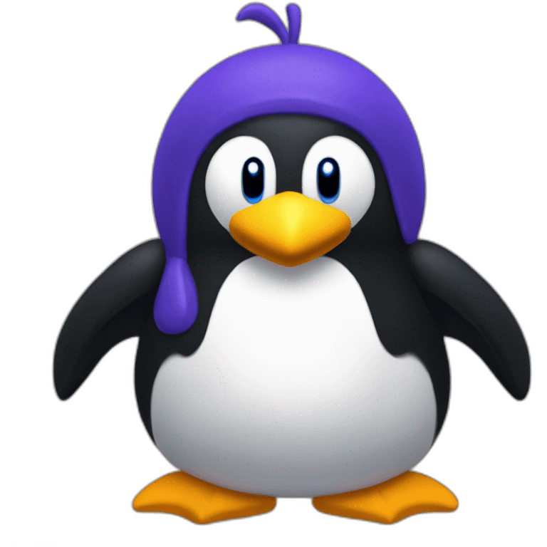 super mario 64 penguin emoji