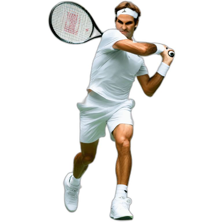 FEDERER BACKHAND emoji