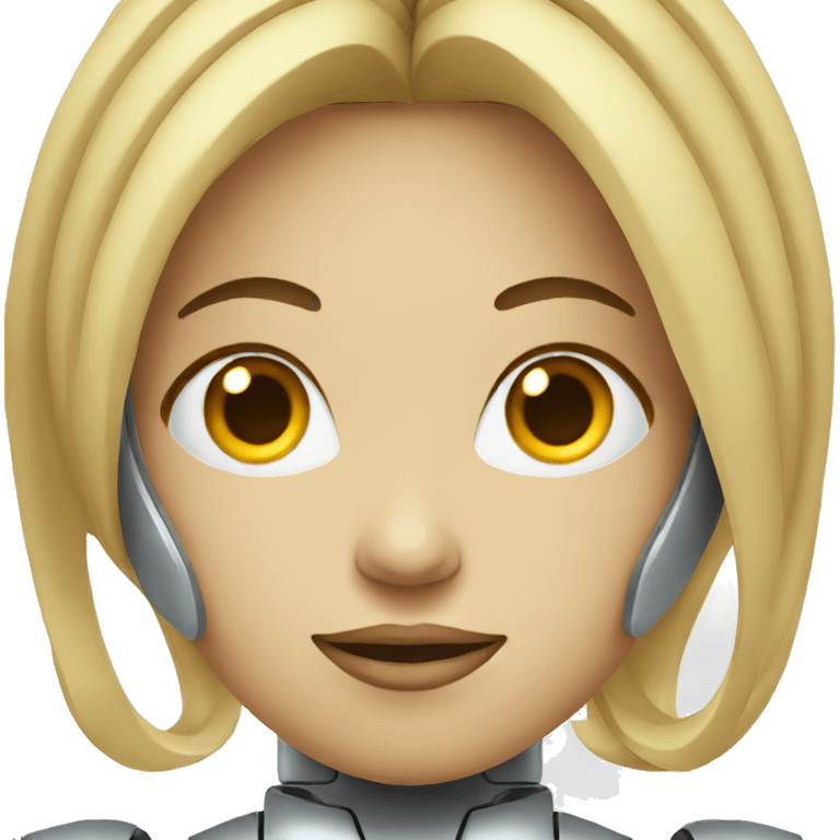 women robot  emoji