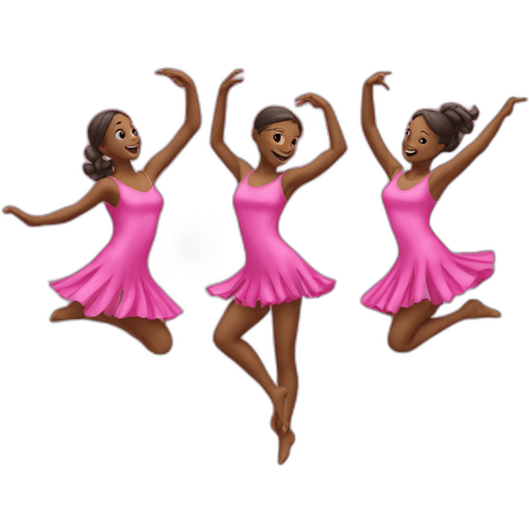 dancing-girls-pink emoji