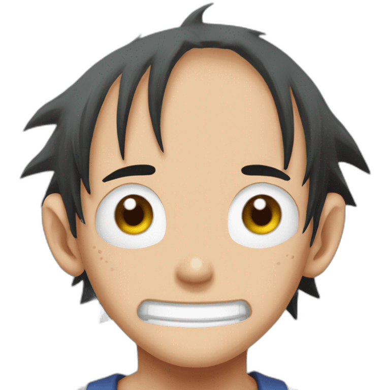 Luffy de one piece emoji