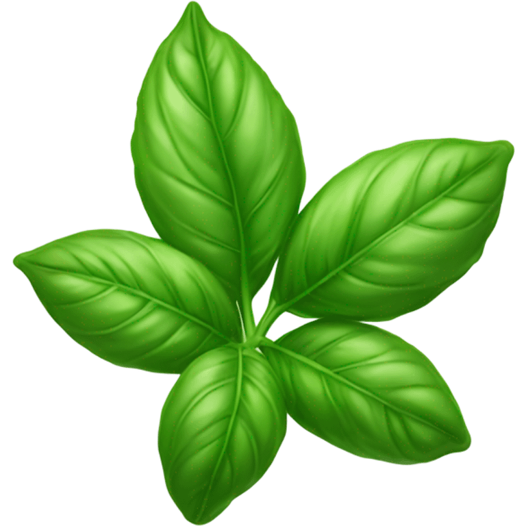 basil leaf emoji