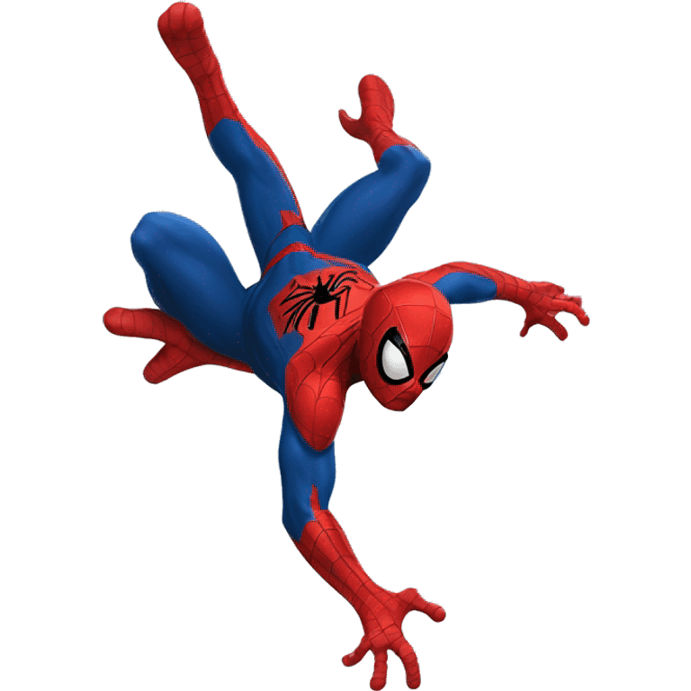 Spider-Man wave emoji