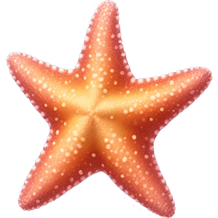 Colored sea star  emoji