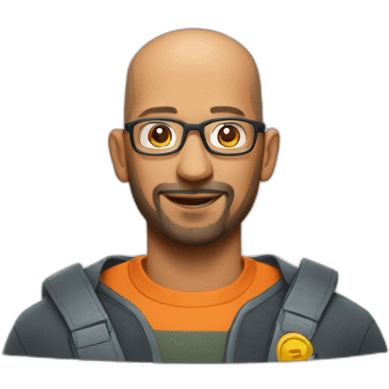 Bald sundar pichai android emoji