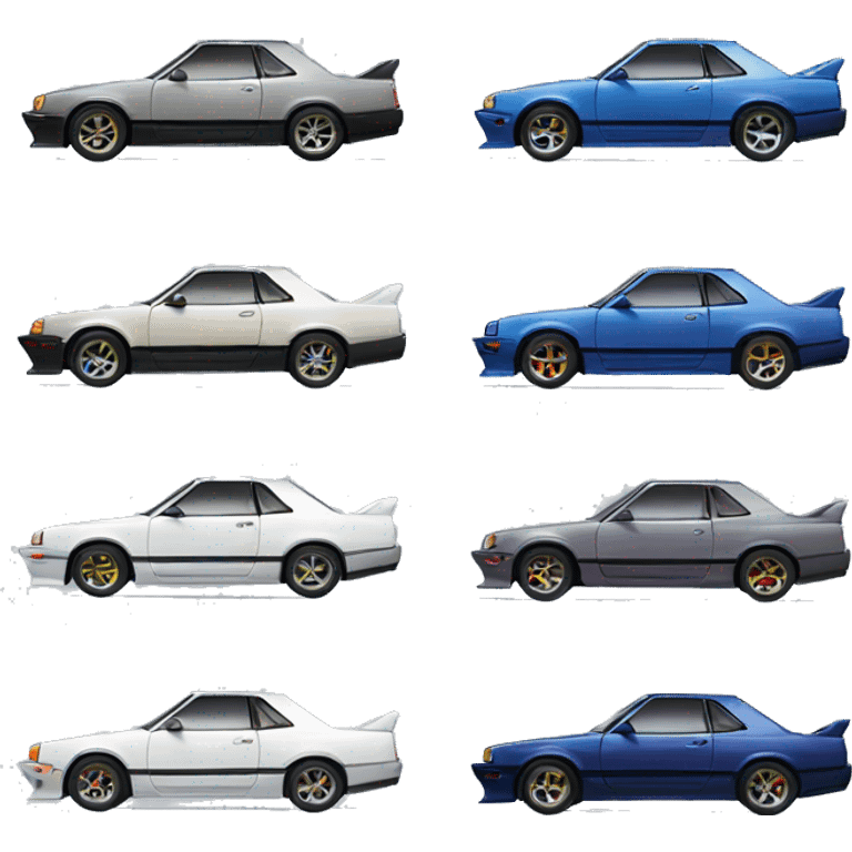 Nissan skyline emoji