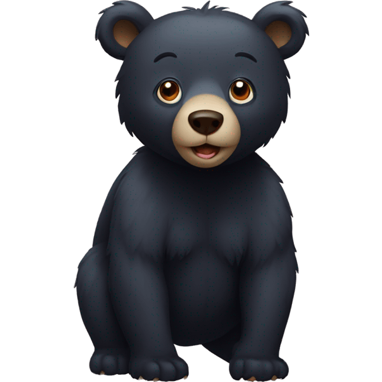 Black Bear emoji