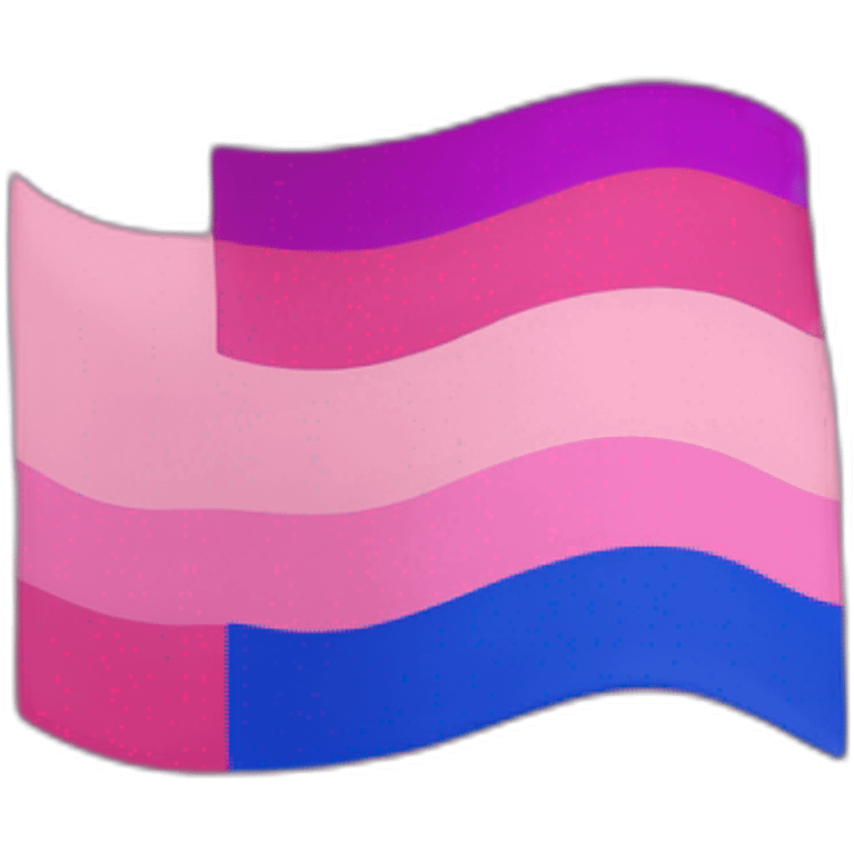 Bandera bisexual  emoji