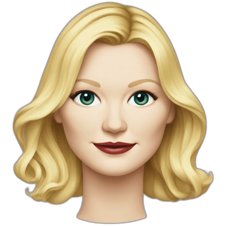 actress kirsten dunst emoji