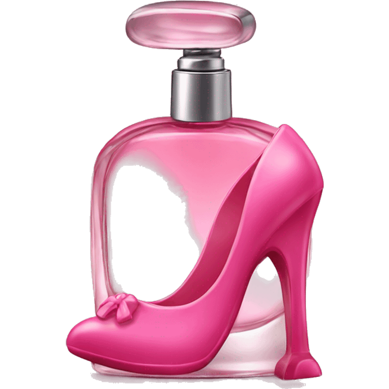 pink heel perfume emoji