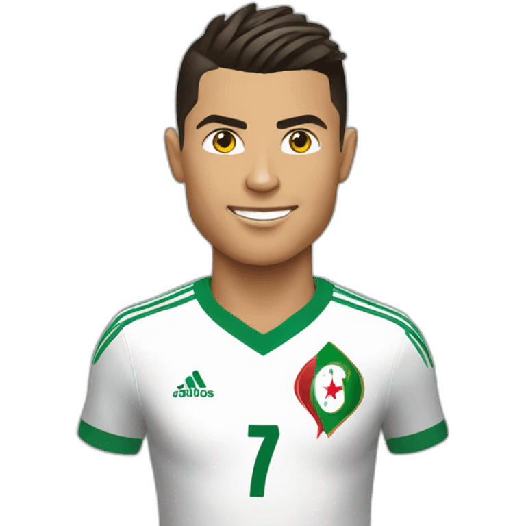 cristiano ronaldo playing for algeria emoji