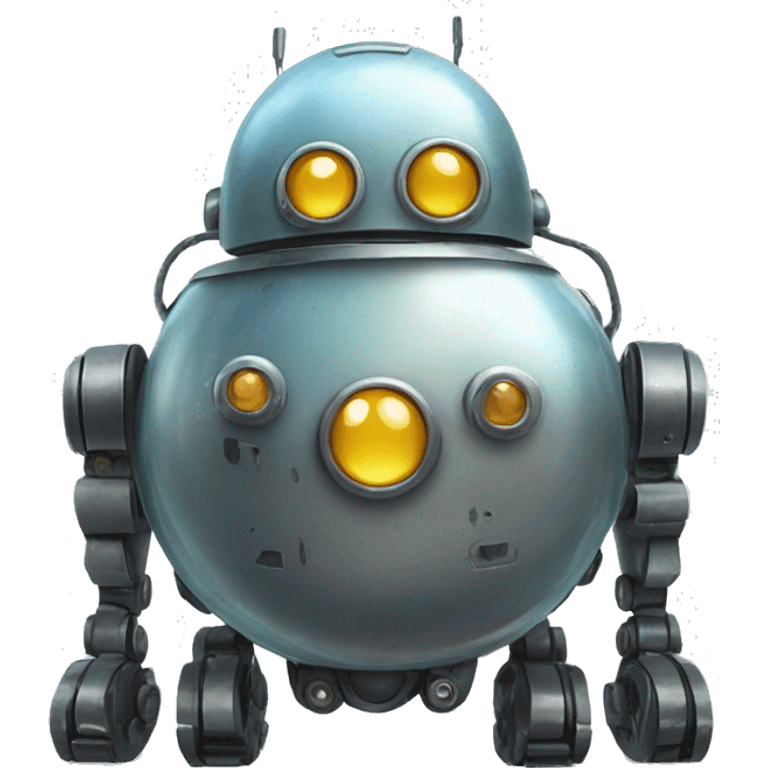 robot bubble emoji