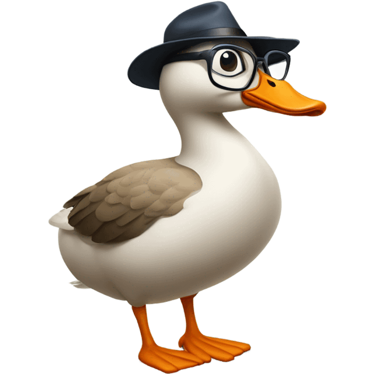 Silly goose emoji