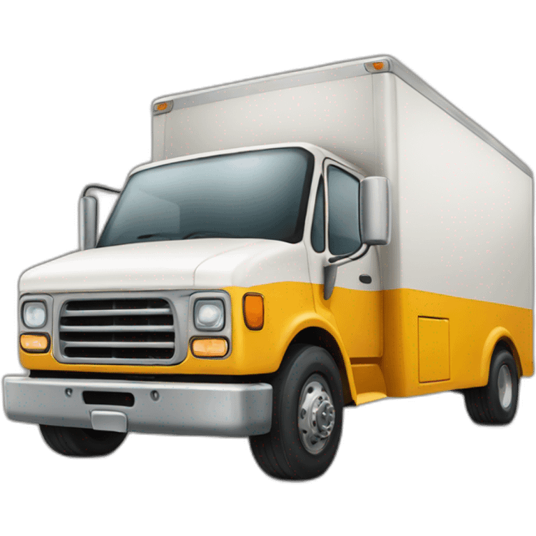 Delivery truck Waite emoji