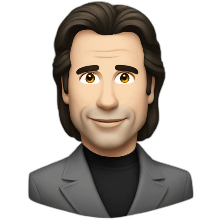 John travolta emoji