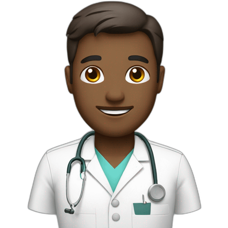 Nurse man emoji