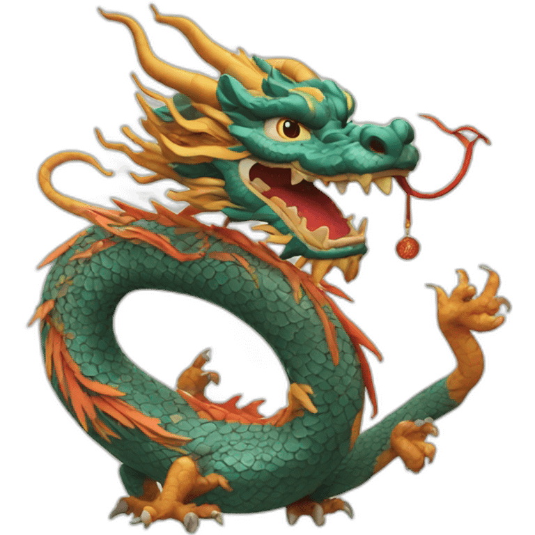 Chinese dragon emoji