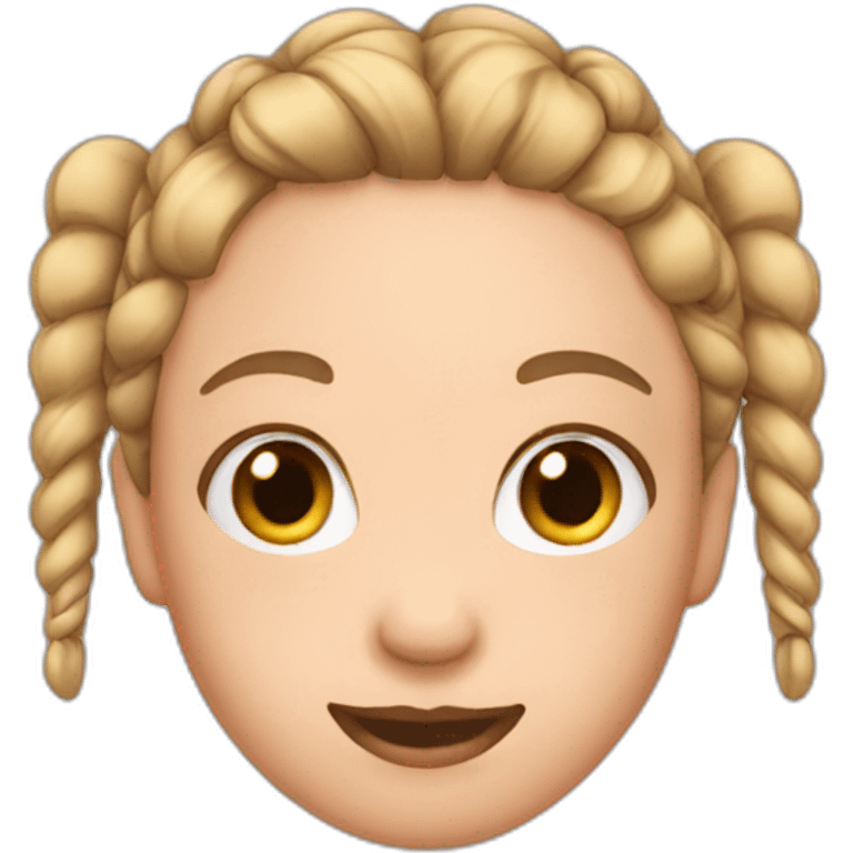 SHORT PIGTAIL HAIR  emoji