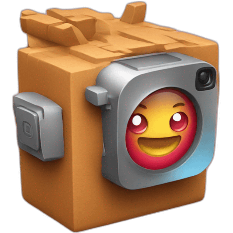 Instagram 3D logo emoji