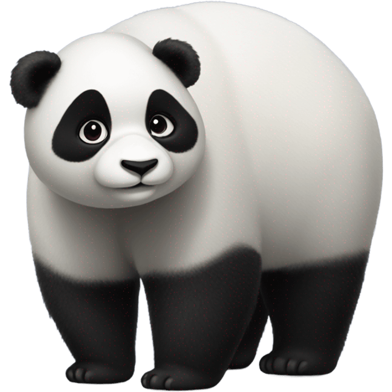 Panda butt emoji