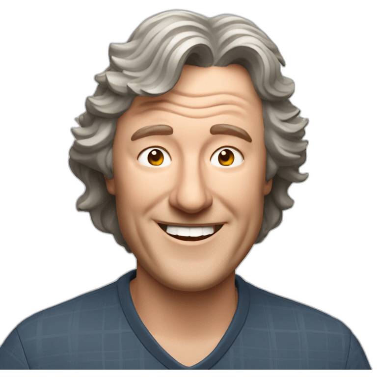 James May smiling emoji