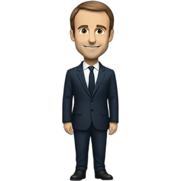 Macron en rat emoji