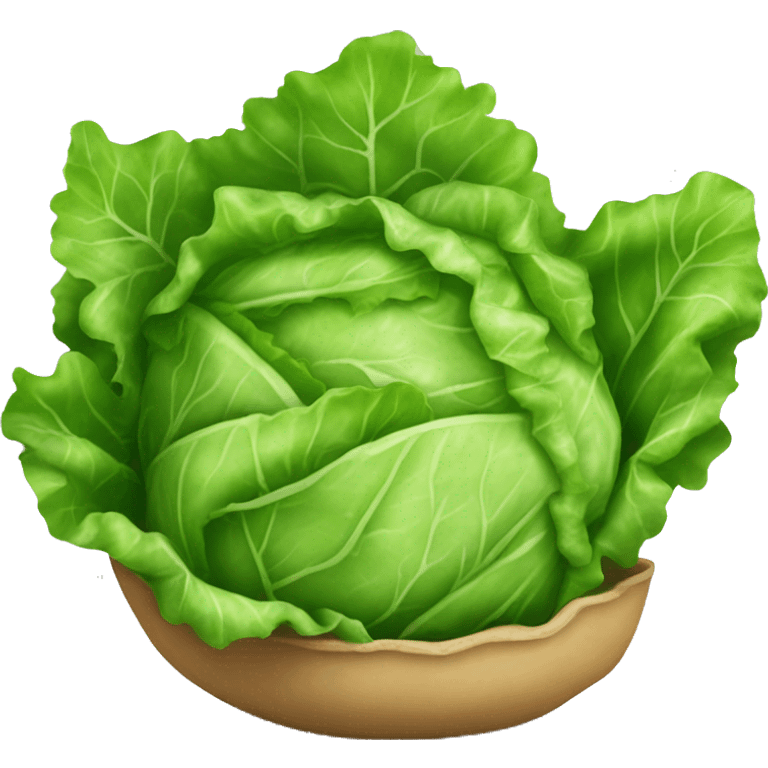 Lettuce with oregano￼ emoji