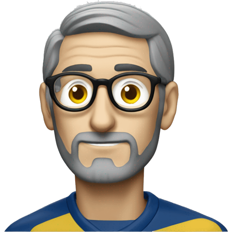 Steve Jobs with jersey boca juniors emoji