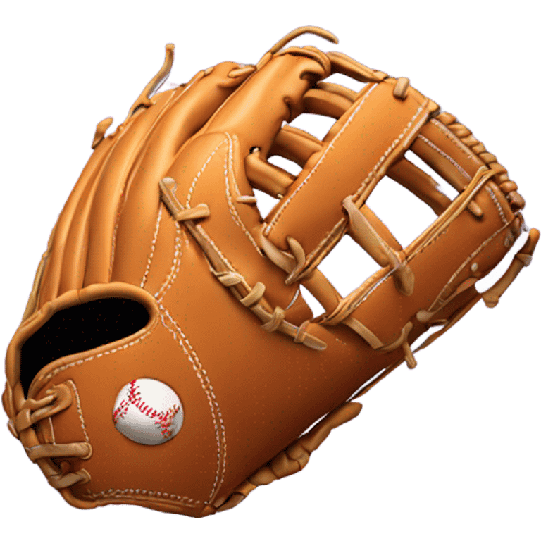 Softball glove emoji