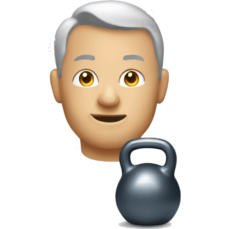 Create a kettlebell emoji