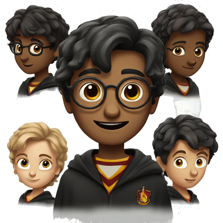 Harry potter cartoon like emoji