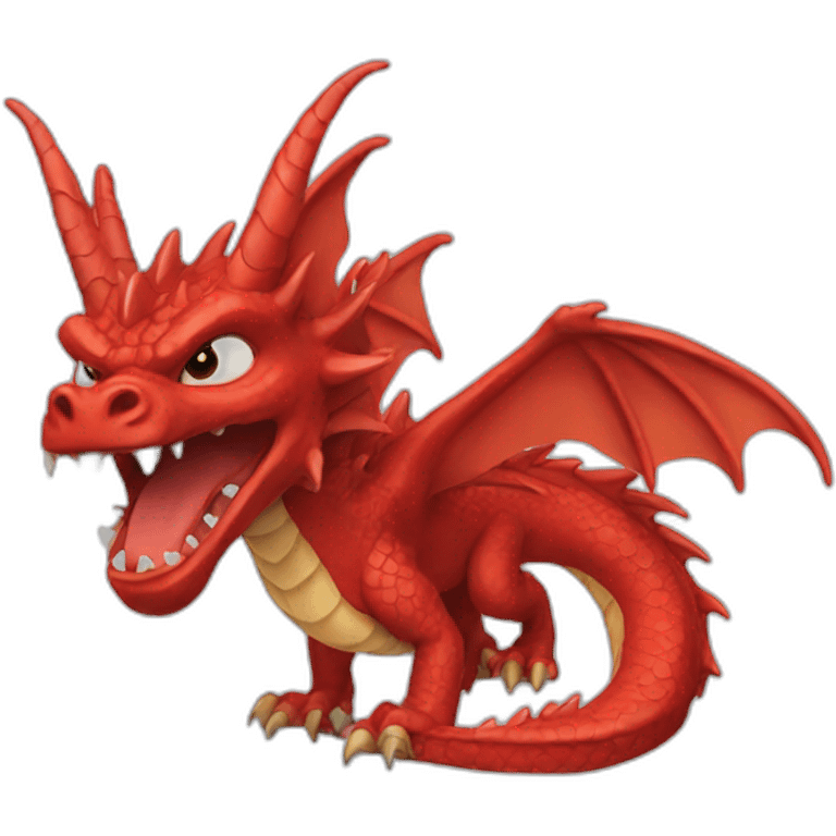 red dragon emoji