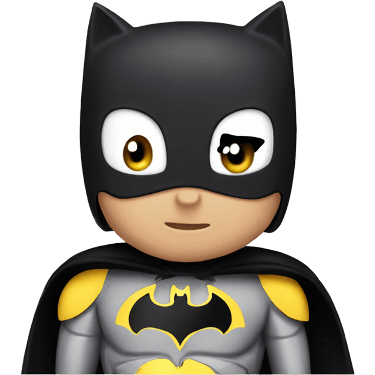 Hello kitty and batman emoji