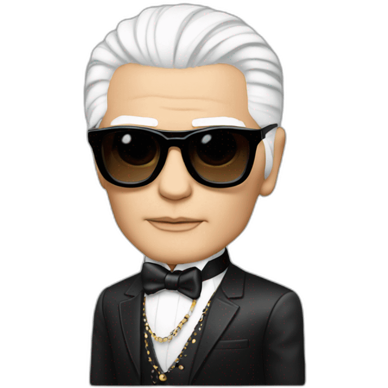 Karl lagerfeld emoji