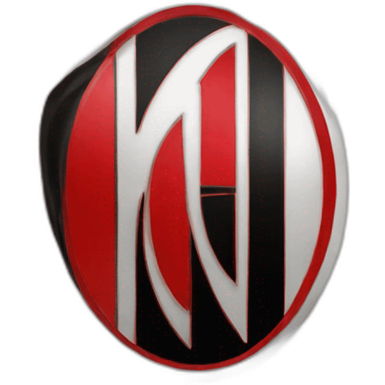 Logo ovale Ac milan emoji