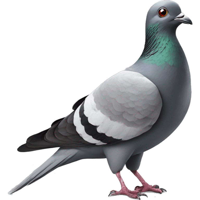 Pigeon on strike  emoji