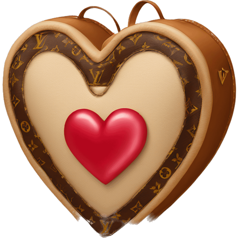 louis vuitton heart emoji