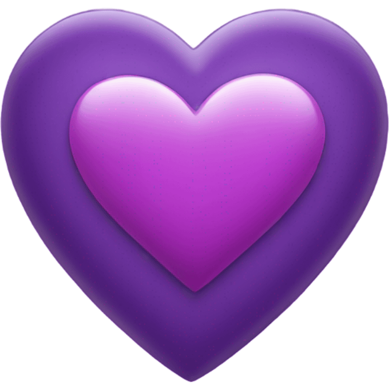 little purple heart emoji