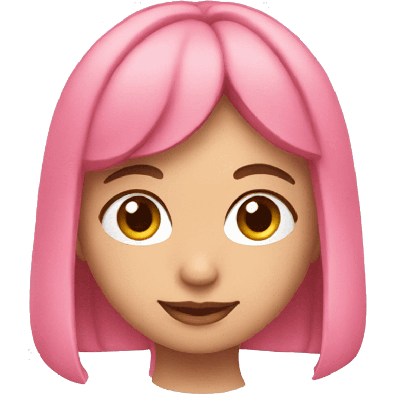 Conejito rosa emoji