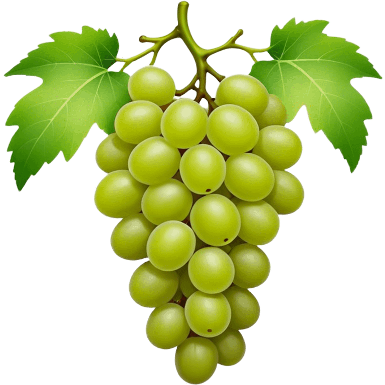 matcha colored grapes emoji