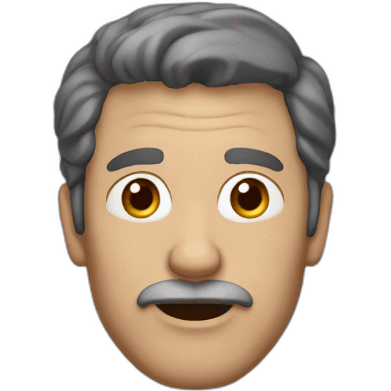 55 year old man, dark hair emoji