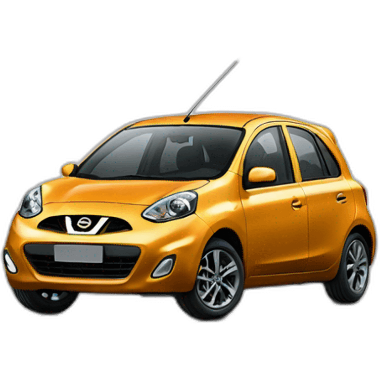 nissan micra middle emoji