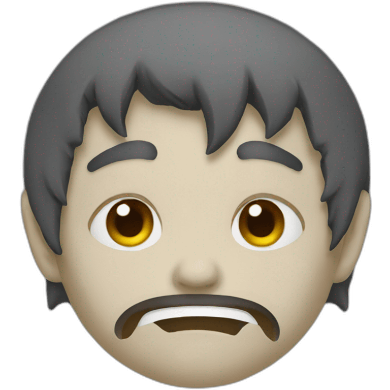 Japanese demon emoji sad emoji