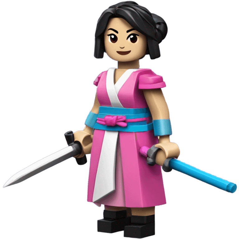 fullbody lego mulan emoji