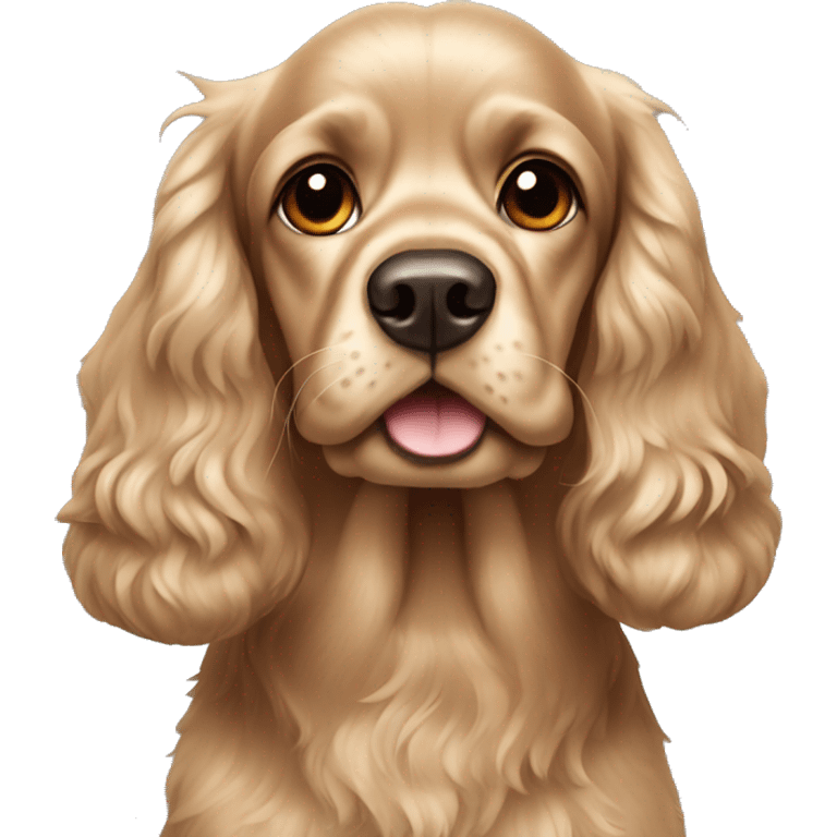 Cocker spaniel emoji