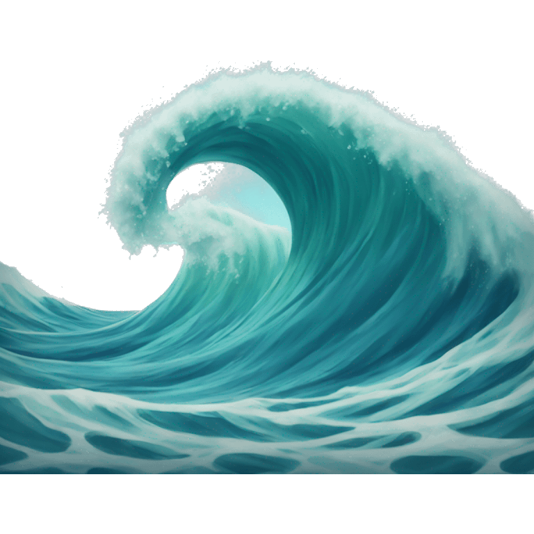 Sea wave  emoji