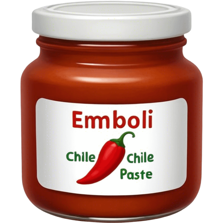 Jarred Calabrian chile paste emoji