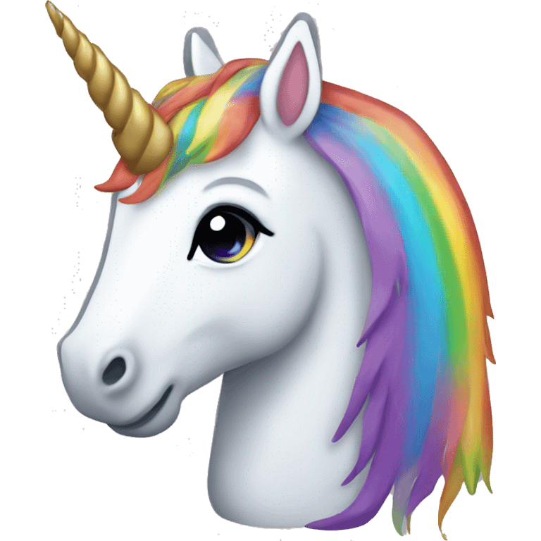 unicorn rainbow sticker emoji