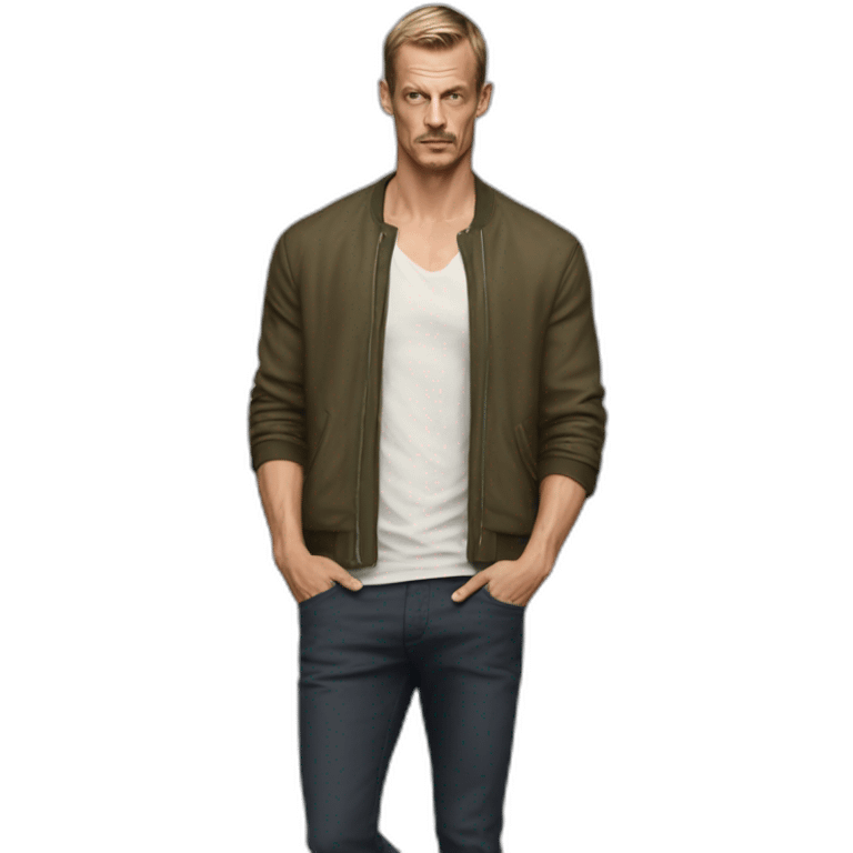 Joel Kinnaman wardrobe emoji