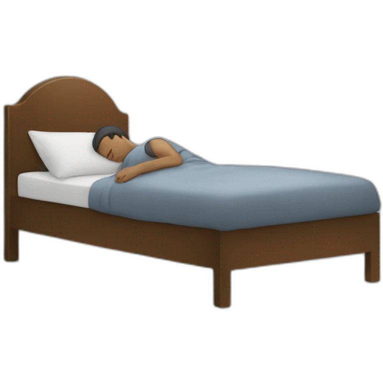 person sleeps while standing emoji